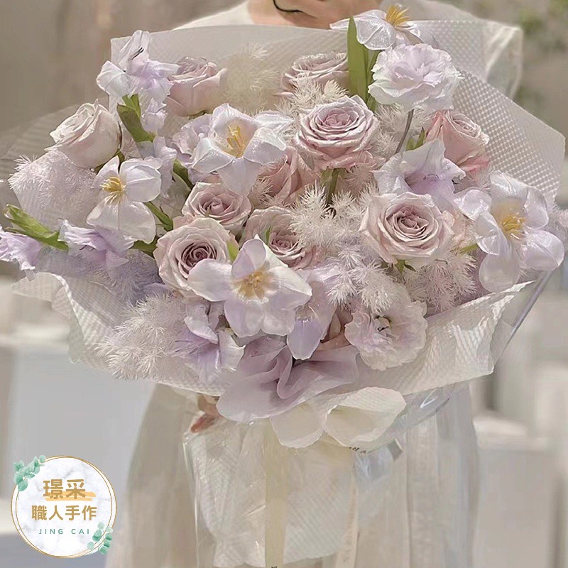 【璟采職人】立體 壓紋紙 包裝紙 花束包裝紙 禮品包裝紙 禮物包裝紙 卡芬紙 花藝材料 禮品包裝 包裝材料 手作材料-細節圖7