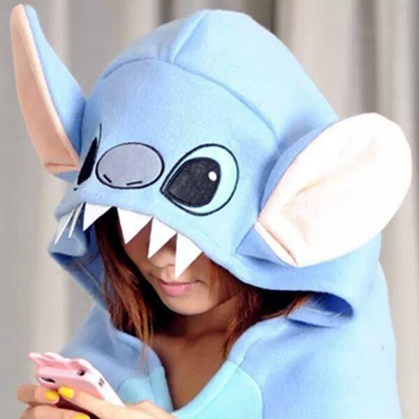 台灣賣家 轉生變成史萊姆 珊瑚絨懶人毯 懶人披肩 懶人斗篷袖毯 史迪奇.龍貓 史萊姆披肩 毛毯-細節圖3