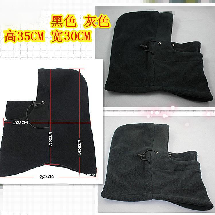 台灣賣家 全罩式魔術防風防寒保暖頭套面罩自行車脖圍套圍巾頭巾騎機車保暖毛帽滑雪口罩爬山登山頸套飛虎生存遊戲CS帽-細節圖3