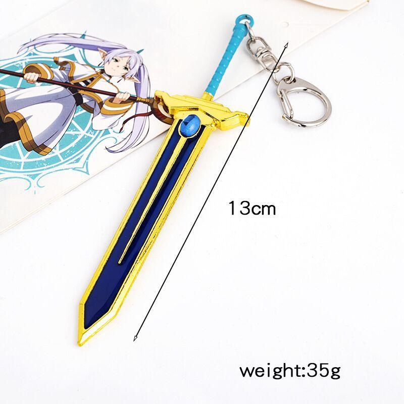台灣現貨 芙莉蓮武器 鑰匙圈 <葬送的芙莉蓮>金屬鑰匙扣芙莉蓮、欣梅爾武器動漫周邊背包掛件掛飾 葬送的芙莉蓮同人周邊-細節圖5