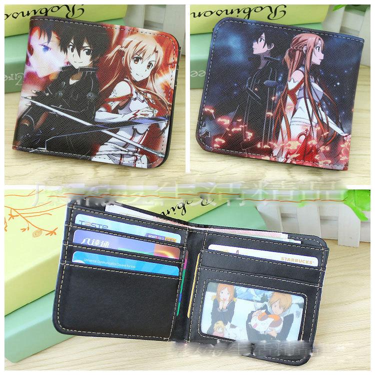 台灣現貨 芙莉蓮 刀劍神域 桐人 雷姆 約會 從零開始異世界生活 轉生史萊姆  動漫 短夾  零錢 皮夾 皮包 錢包-細節圖5