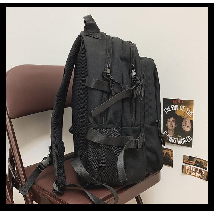 台灣現貨 日系 原宿 後背包 書包 韓國後背包 超大容量 背包 學生書包 生日禮物 上學必備 背包-細節圖6