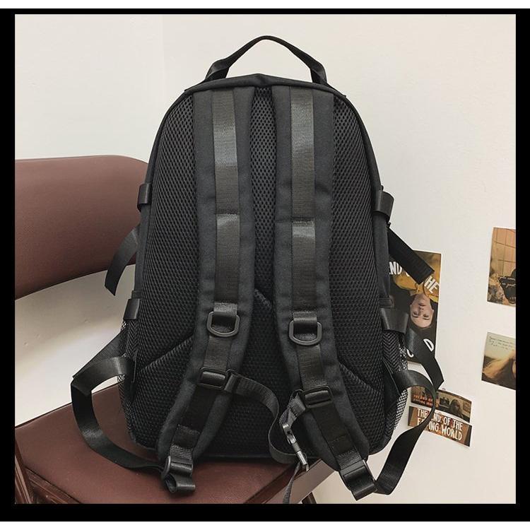 台灣現貨 日系 原宿 後背包 書包 韓國後背包 超大容量 背包 學生書包 生日禮物 上學必備 背包-細節圖7