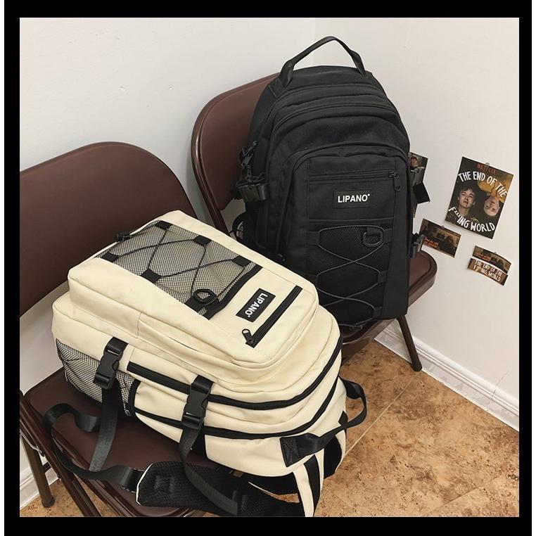 台灣現貨 日系 原宿 後背包 書包 韓國後背包 超大容量 背包 學生書包 生日禮物 上學必備 背包-細節圖9
