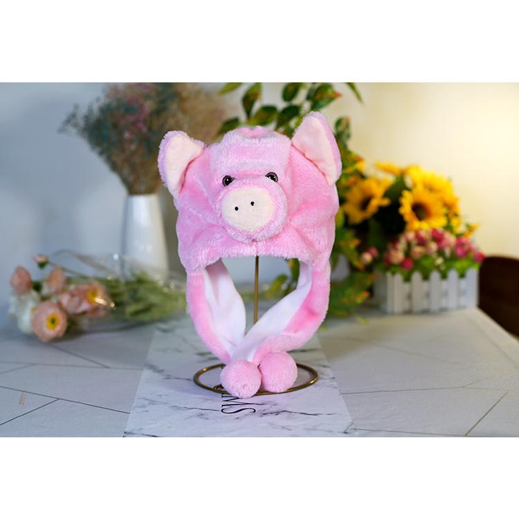 台灣現貨 動物頭套 大象 白熊 獅子 鴨子 綿羊 猴子 鴨鴨 羊 牛 帽子 頭套  鯊魚松鼠 龍 帽子 禮物  表演道具-細節圖4