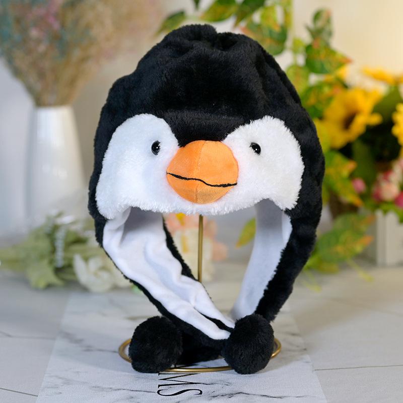 台灣現貨 動物頭套 大象 白熊 獅子 鴨子 綿羊 猴子 鴨鴨 羊 牛 帽子 頭套  鯊魚松鼠 龍 帽子 禮物  表演道具-細節圖8