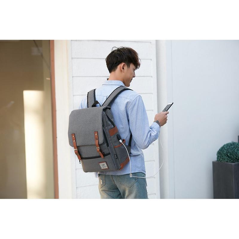 台灣現貨韓版 後背包 贈送鬼滅禮物 書包 背包 學生 減壓零負重 USB充電 書包 電腦包包 商務背包 包-細節圖8