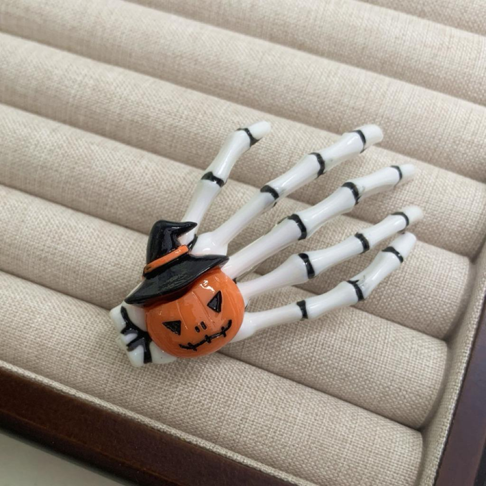 萬聖節 聖誕節 鬼節 耶誕節 化妝舞會 搞怪另類手爪 髮飾 頭飾 髮夾 流血眼球髮夾 萬聖節配件 萬聖節 骷髏頭 血手指-細節圖8