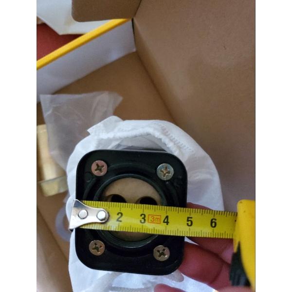 台灣現貨 方形黑色洗臉盆水龍頭冷熱 烤漆浴室面盆龍頭四方單孔單孔面盆龍頭,臉盆龍頭冷熱混合面盆龍頭-細節圖6