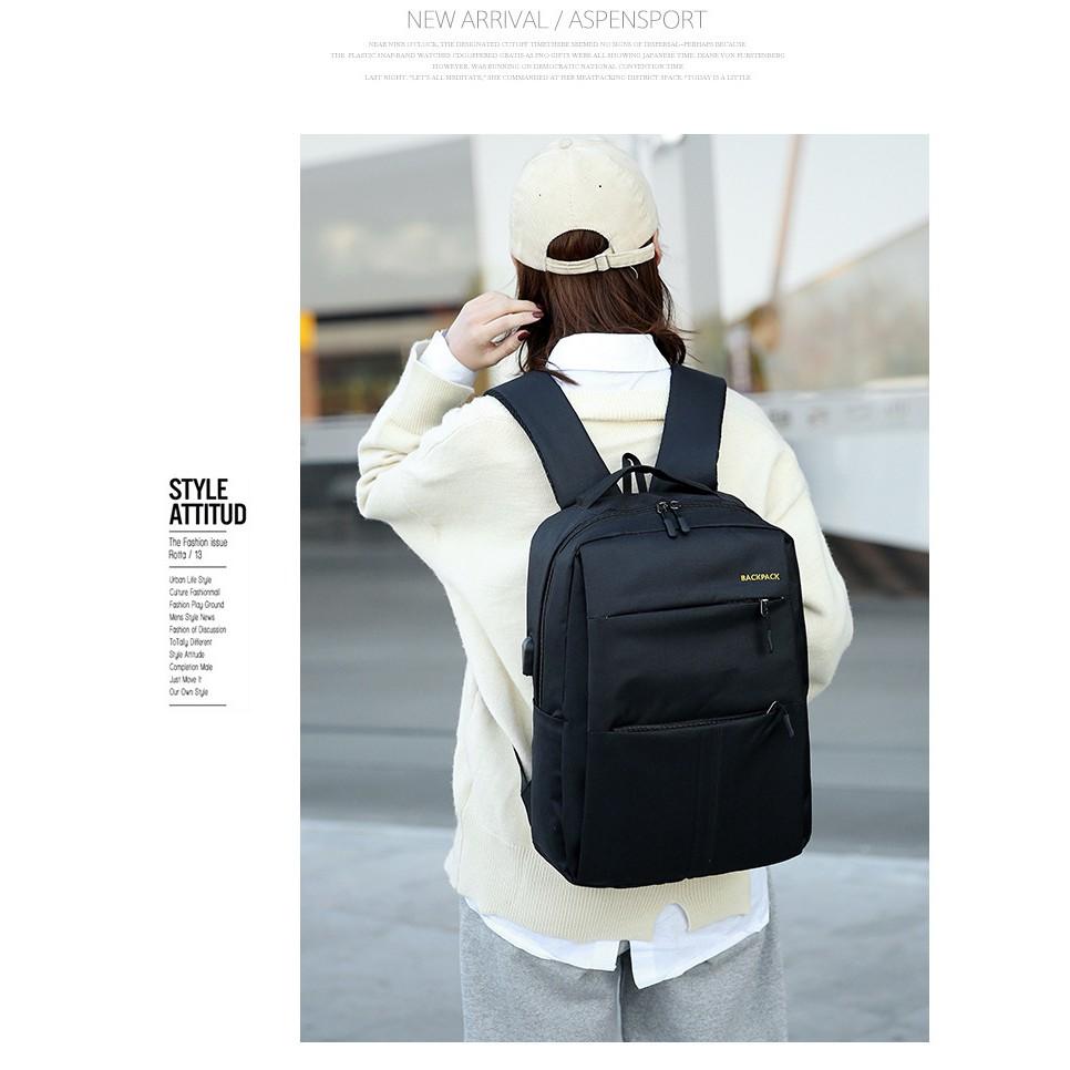 台灣現貨 贈零錢包和小包 線 減壓零負重【耳機孔+USB充電】後背包 男 筆電背包 背包 書包  電腦包包 商務背包-細節圖7