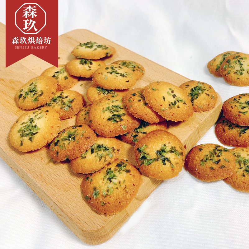 「森玖烘焙 」手工餅乾 | 海苔貓舌餅 分享包（蛋奶素）-細節圖3