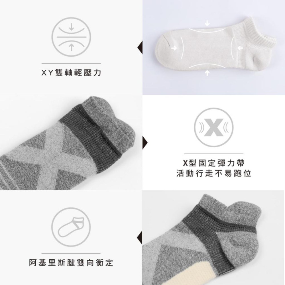FOOTER 短襪系列 機能除臭襪【詠晴中西藥局】短襪 踝襪 襪子 運動襪 船型襪｜T31/T109/T142/T176-細節圖4