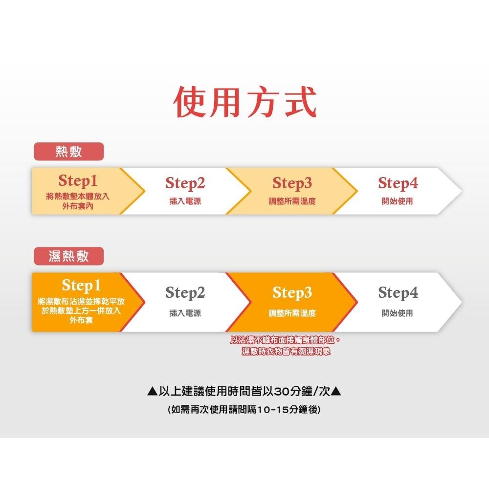 Comefree 康芙麗 動力式 熱敷墊【詠晴中西藥局】｜多款任選｜乾濕兩用｜暖暖｜肩頸｜暖身｜寒冬｜🎁小白兔暖暖包手握-細節圖6