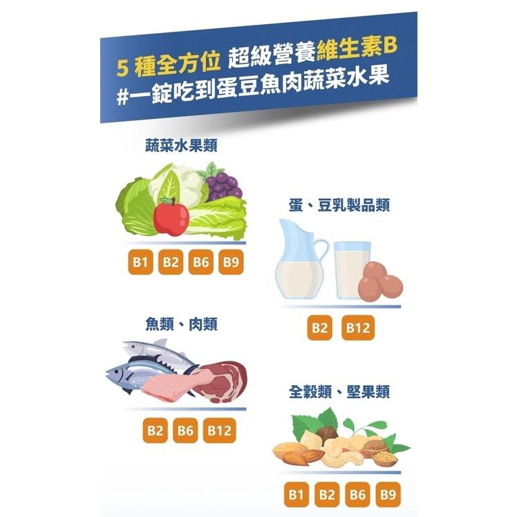 德之寶 全日B群 EX緩釋錠【詠晴中西藥局】德國多寶 雙心 Doppelherz B群 維生素B群 維他命B群 高單位-細節圖5
