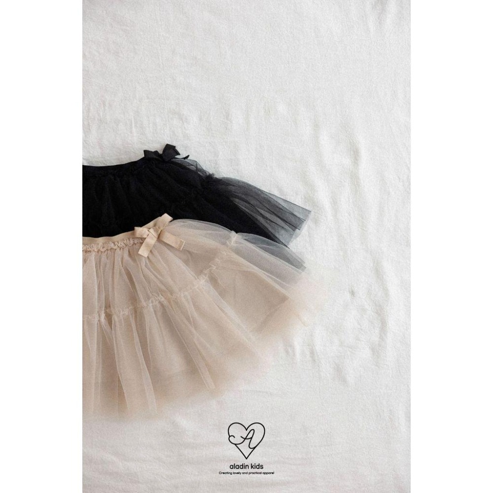 ✿ 現貨｜韓國童裝代購｜小童｜75-114 ✿aladin kids夢幻網紗澎澎裙-細節圖4