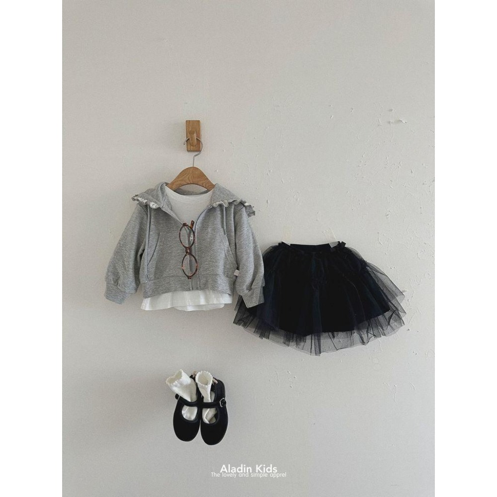✿ 現貨｜韓國童裝代購｜小童｜75-114 ✿aladin kids夢幻網紗澎澎裙-細節圖7
