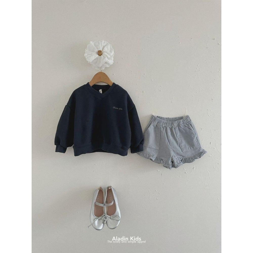 ✿ 現貨｜韓國童裝代購｜小童｜75-114 ✿aladin kids荷葉邊短褲-細節圖9