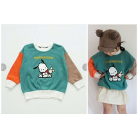 帕洽狗拼接袖上衣/130