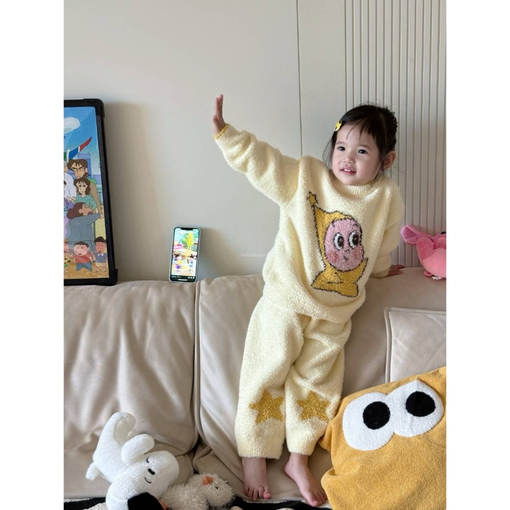 星星人水晶絨套裝/80/90/100/110/120-細節圖5