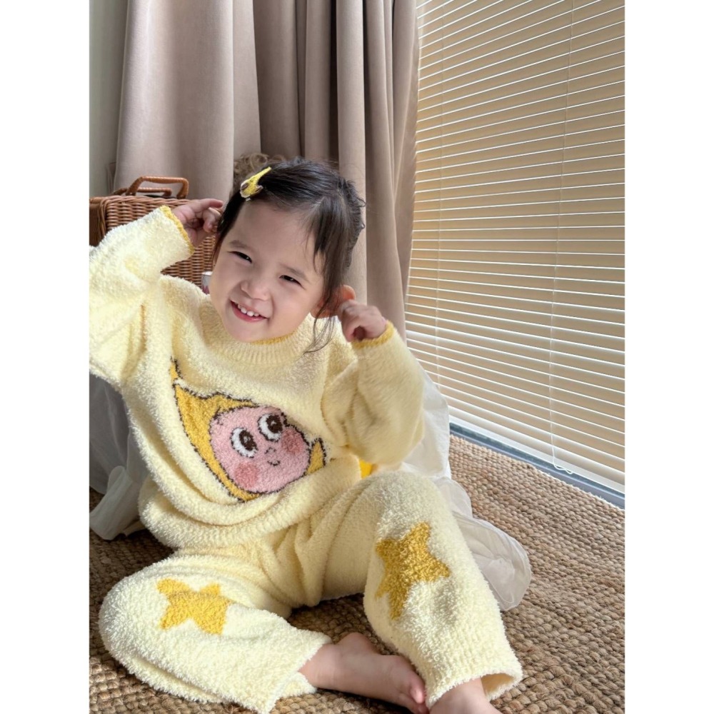 星星人水晶絨套裝/80/90/100/110/120-細節圖6