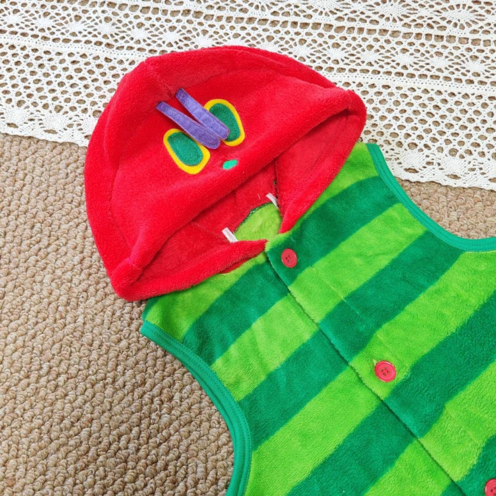 好餓的毛毛蟲造型背心（剪標）/90/95-細節圖2