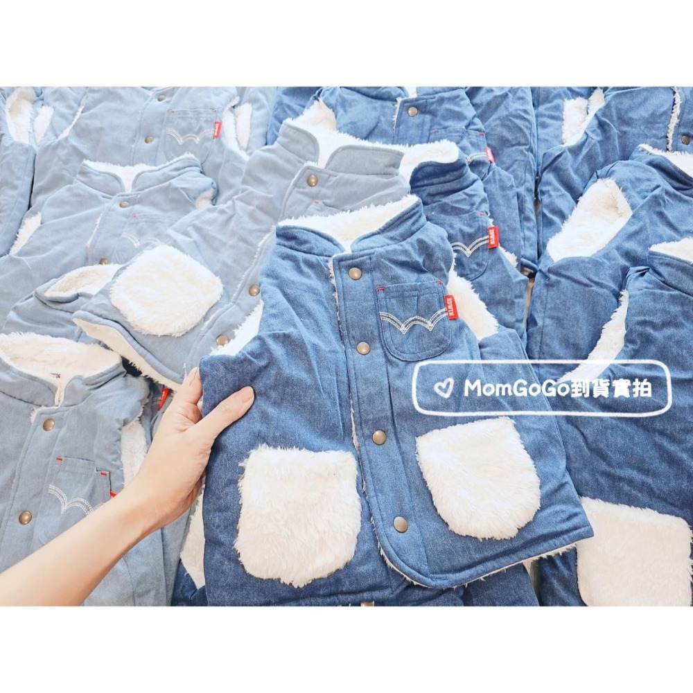 EDWIN牛仔背心/90-細節圖2