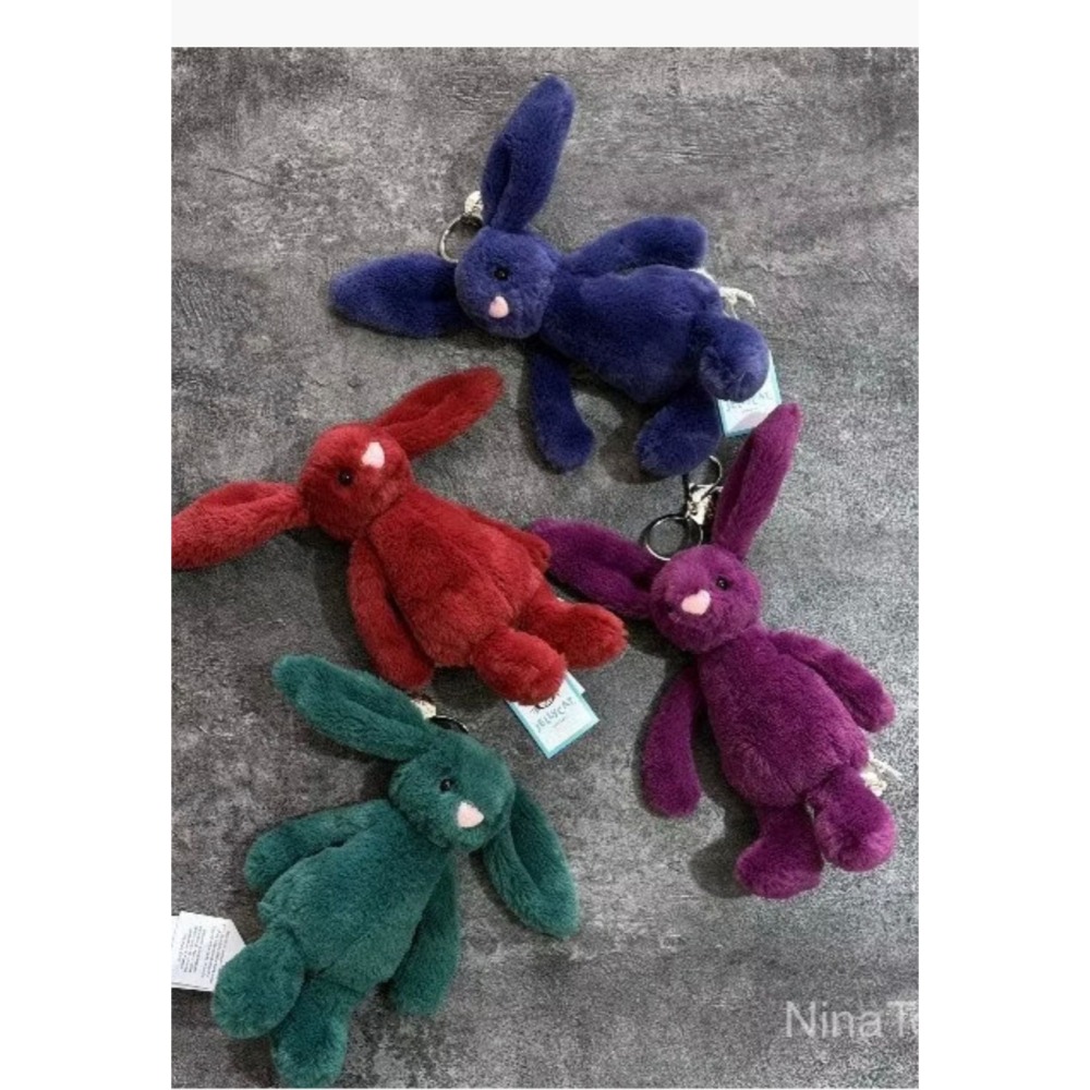 聖誕系列兔子鑰匙圈16cm-細節圖2