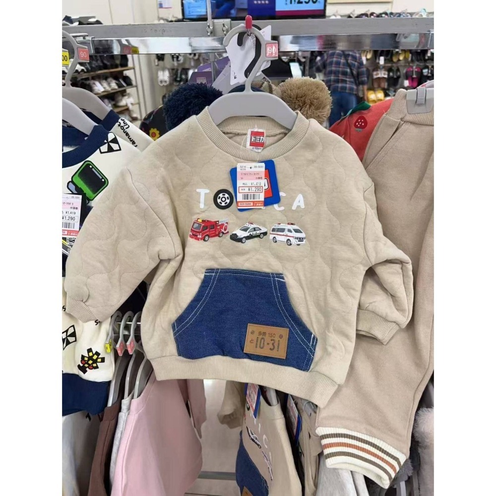 TOMICA空氣棉大口袋上衣/120-細節圖5