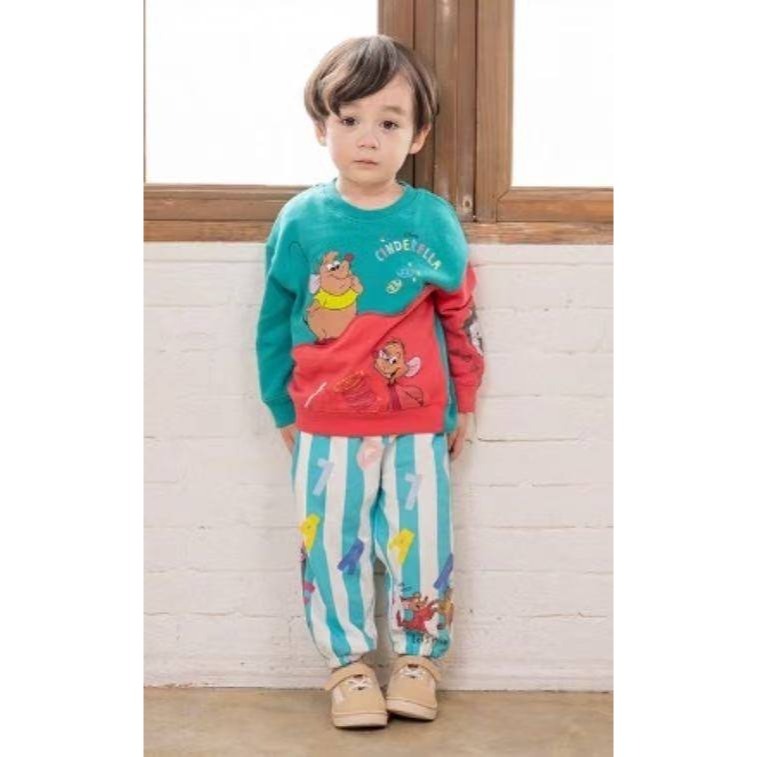 迪士尼公主小動物配角套裝(上衣+長褲)/100/110-細節圖6