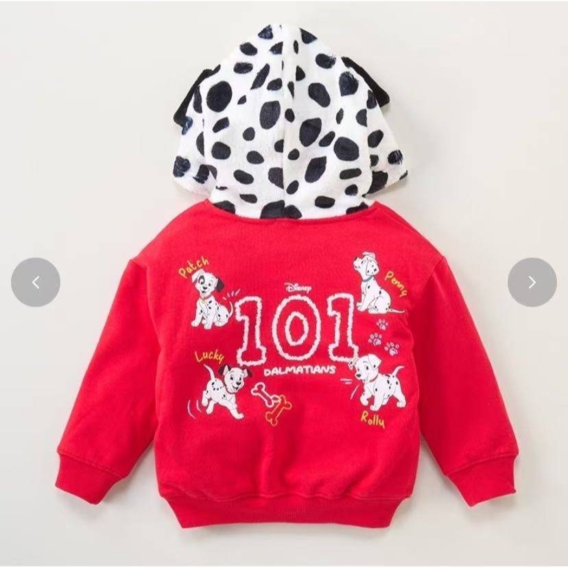 101忠狗造型連帽套裝(上衣+長褲)/100/110/120-細節圖5