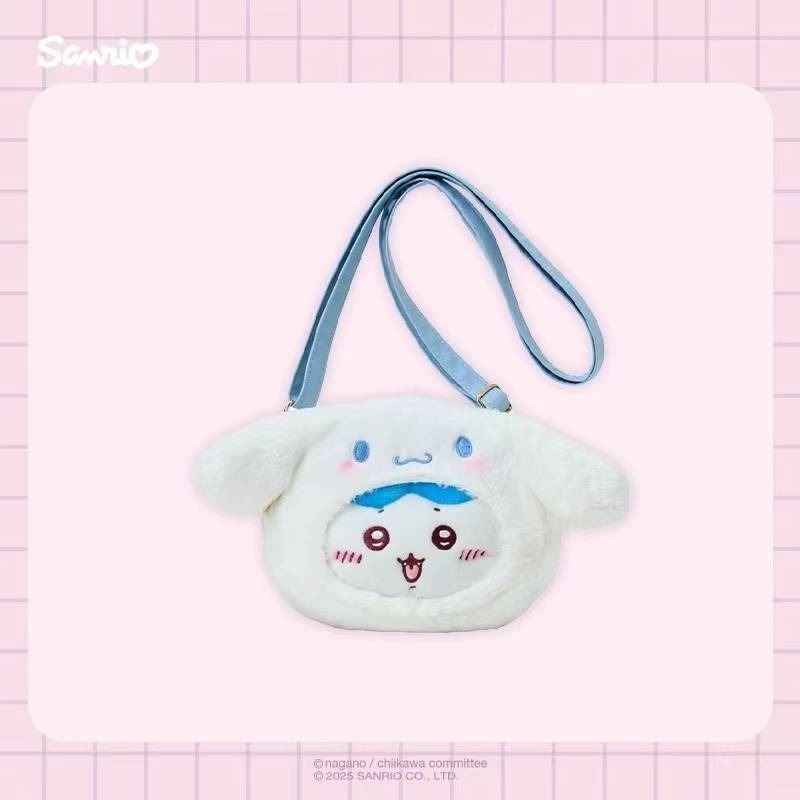 吉伊卡哇變裝三麗鷗斜背包 共5款-規格圖10