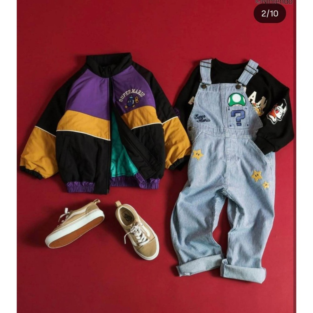 超級瑪莉系列上衣/110-細節圖2