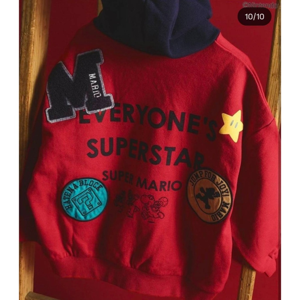 超級瑪莉系列上衣/110-細節圖6