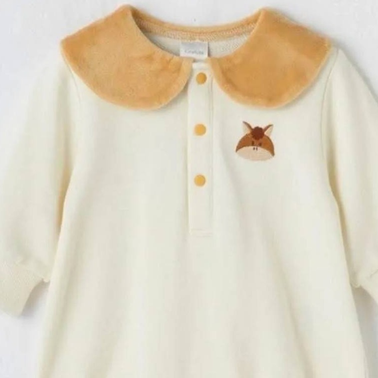 futafuta2026年新款造型海軍領新年上衣/90/100/110-細節圖4