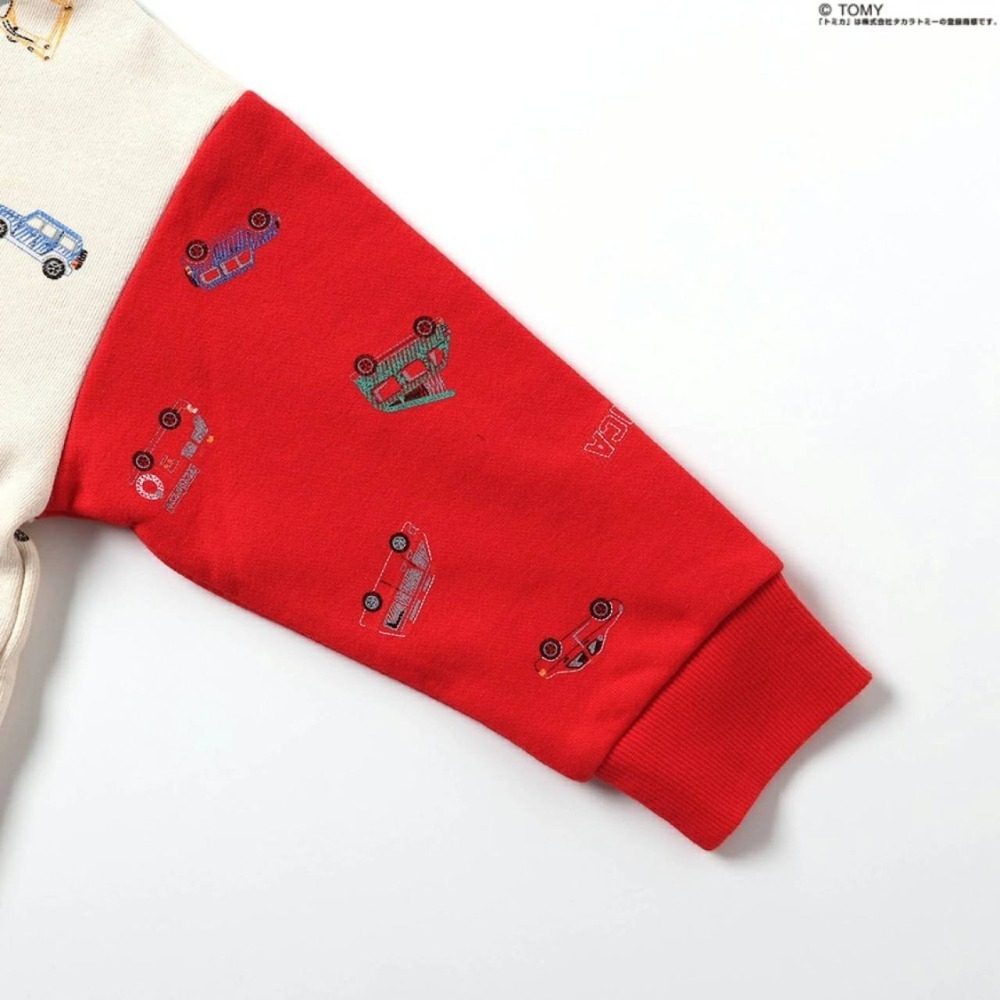 TOMICA連帽拼接滿印上衣/90/100/110/120/130/140-細節圖6