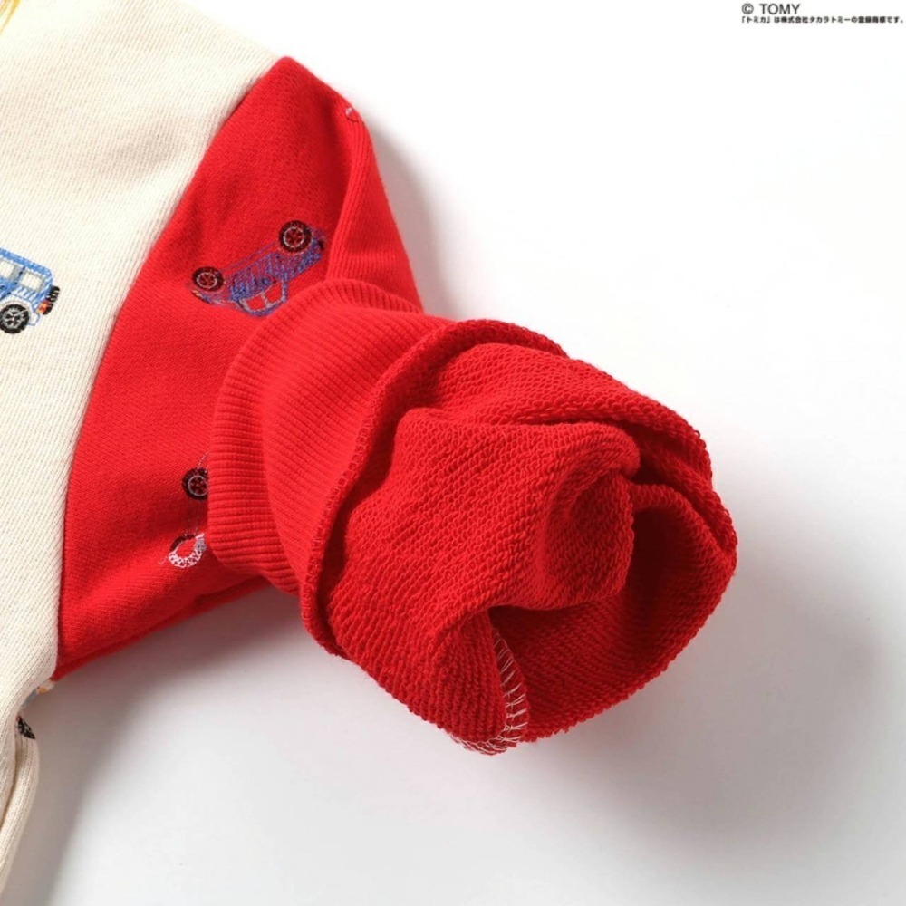 TOMICA連帽拼接滿印上衣/90/100/110/120/130/140-細節圖4