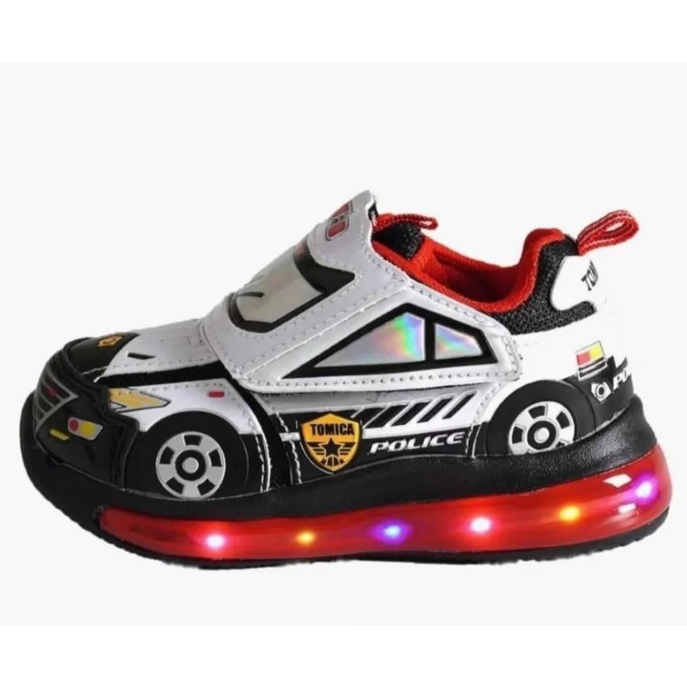 日單兒童公務車閃燈鞋亮燈鞋/消防車/警車-細節圖4
