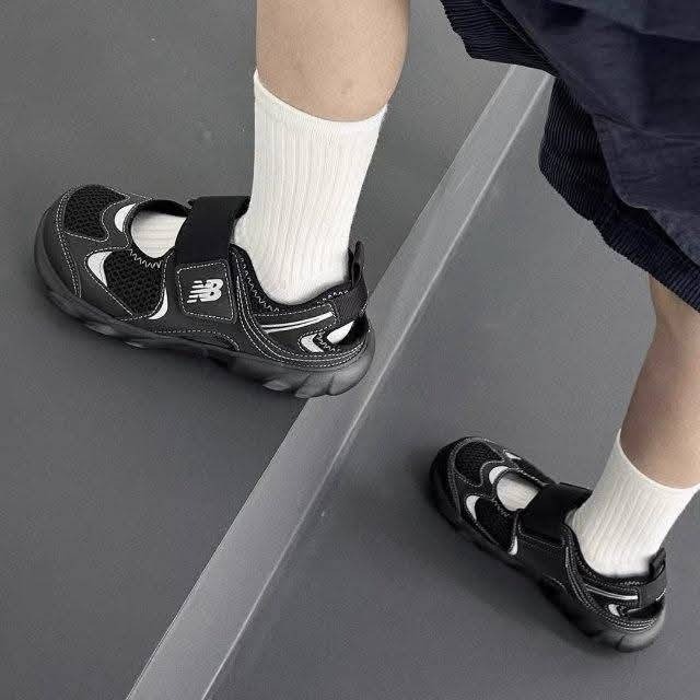 NB網眼透氣涼鞋10色-細節圖7