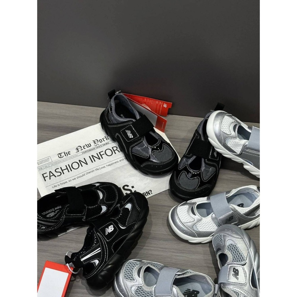 NB網眼透氣涼鞋10色-細節圖8