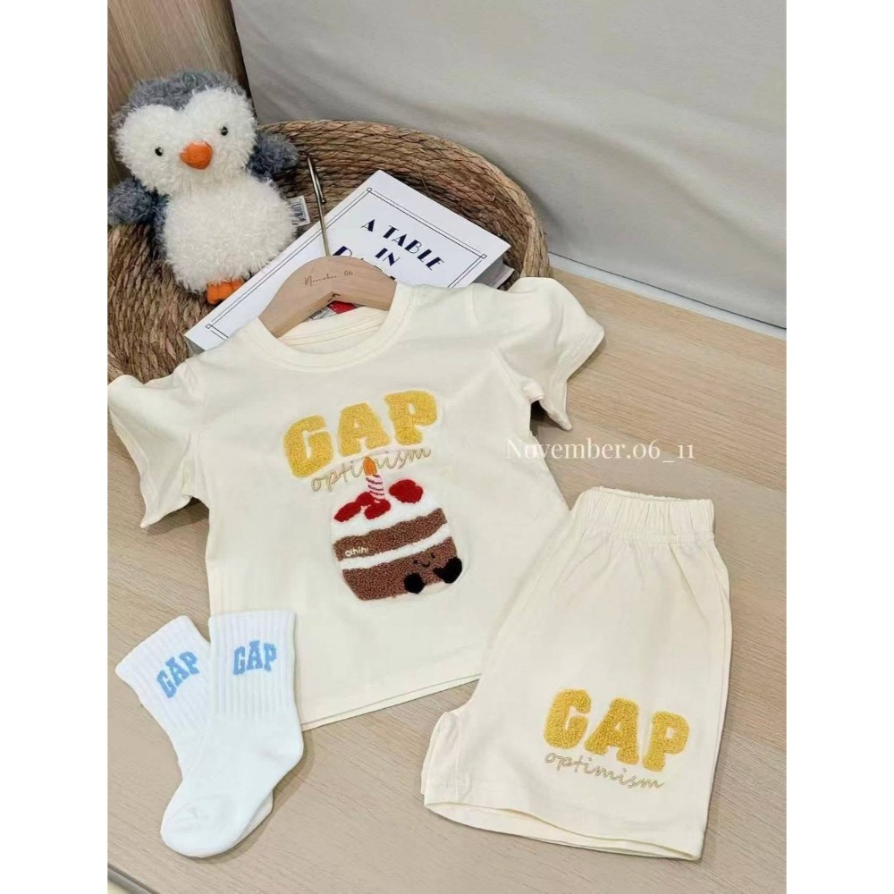 GAP立體毛巾繡套裝/90/100/110/120/130-規格圖11