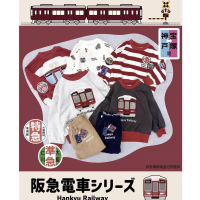 列車系列燈芯絨條紋長褲/100/110/120