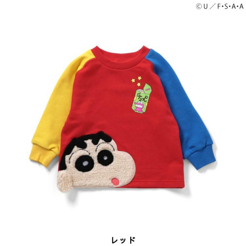 蠟筆小新系列立體圖上衣/90/100/110/120/130-規格圖11