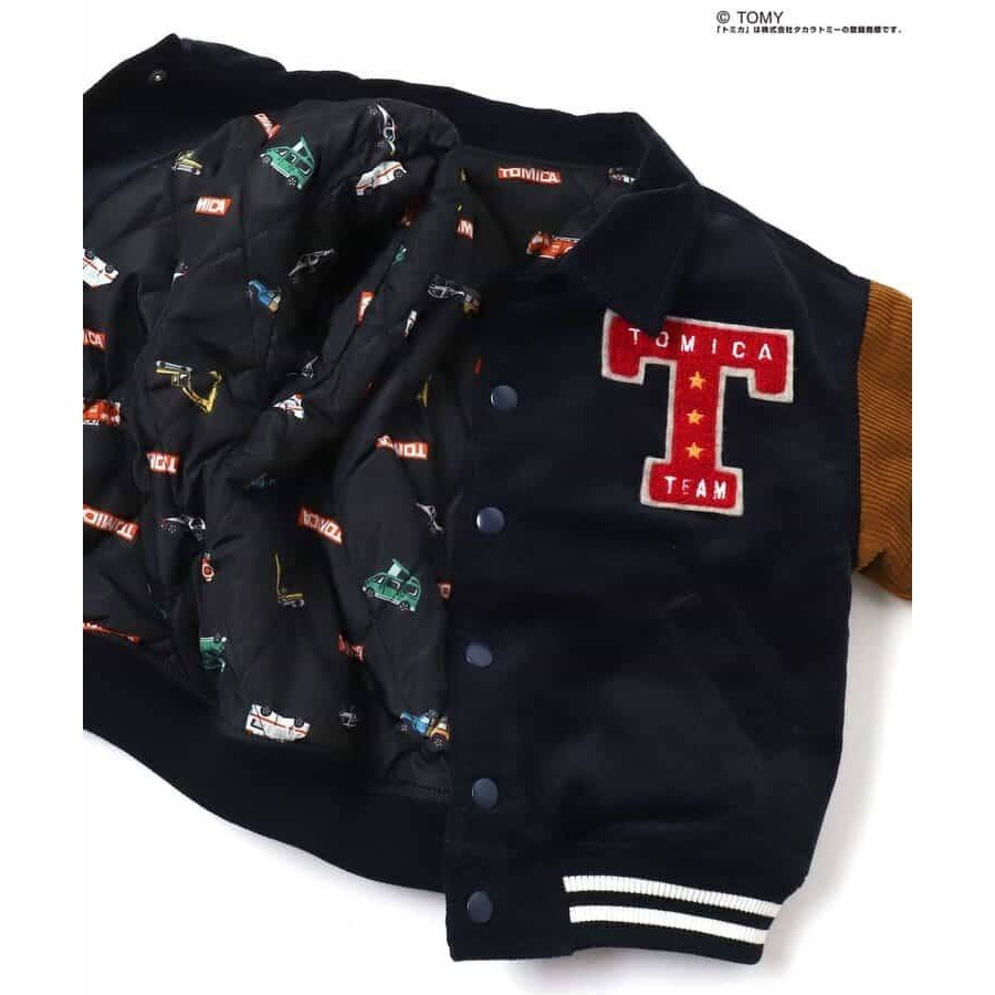 TOMICA多美卡車車重磅棒球外套/90-100/110-120/130-140-細節圖4