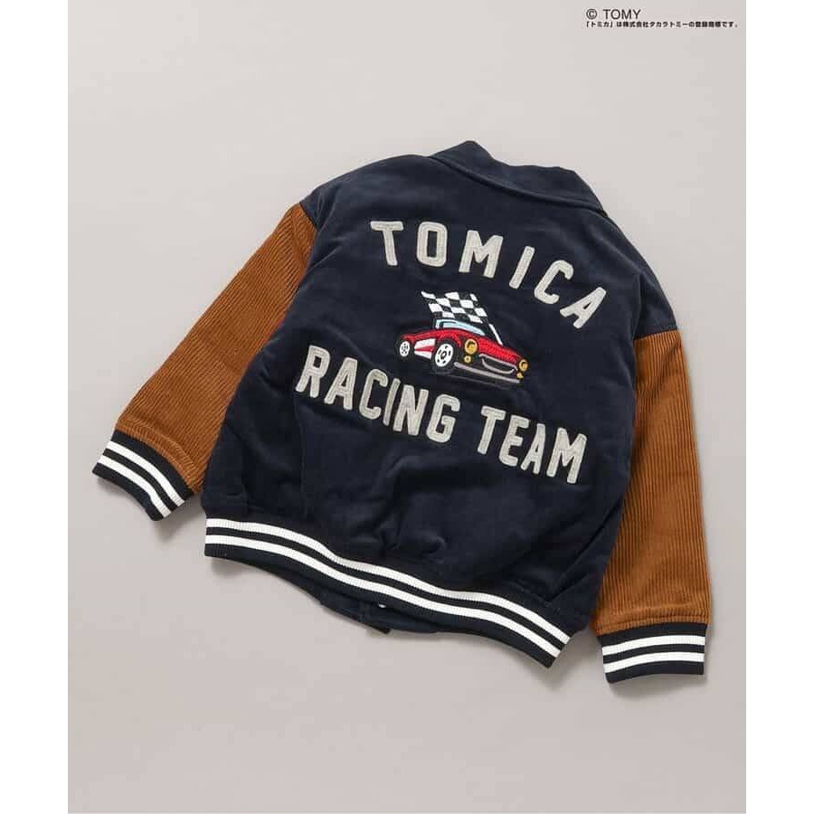 TOMICA多美卡車車重磅棒球外套/90-100/110-120/130-140-細節圖9