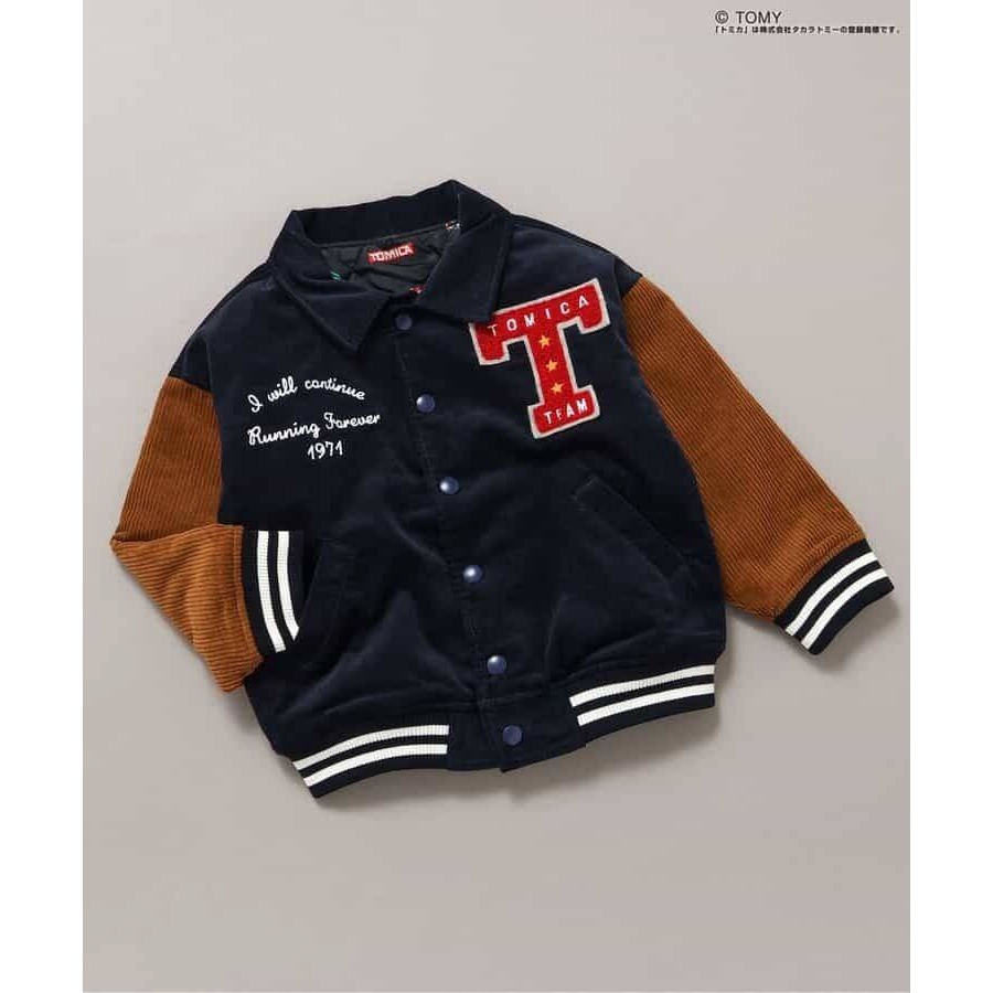 TOMICA多美卡車車重磅棒球外套/90-100/110-120/130-140-細節圖10