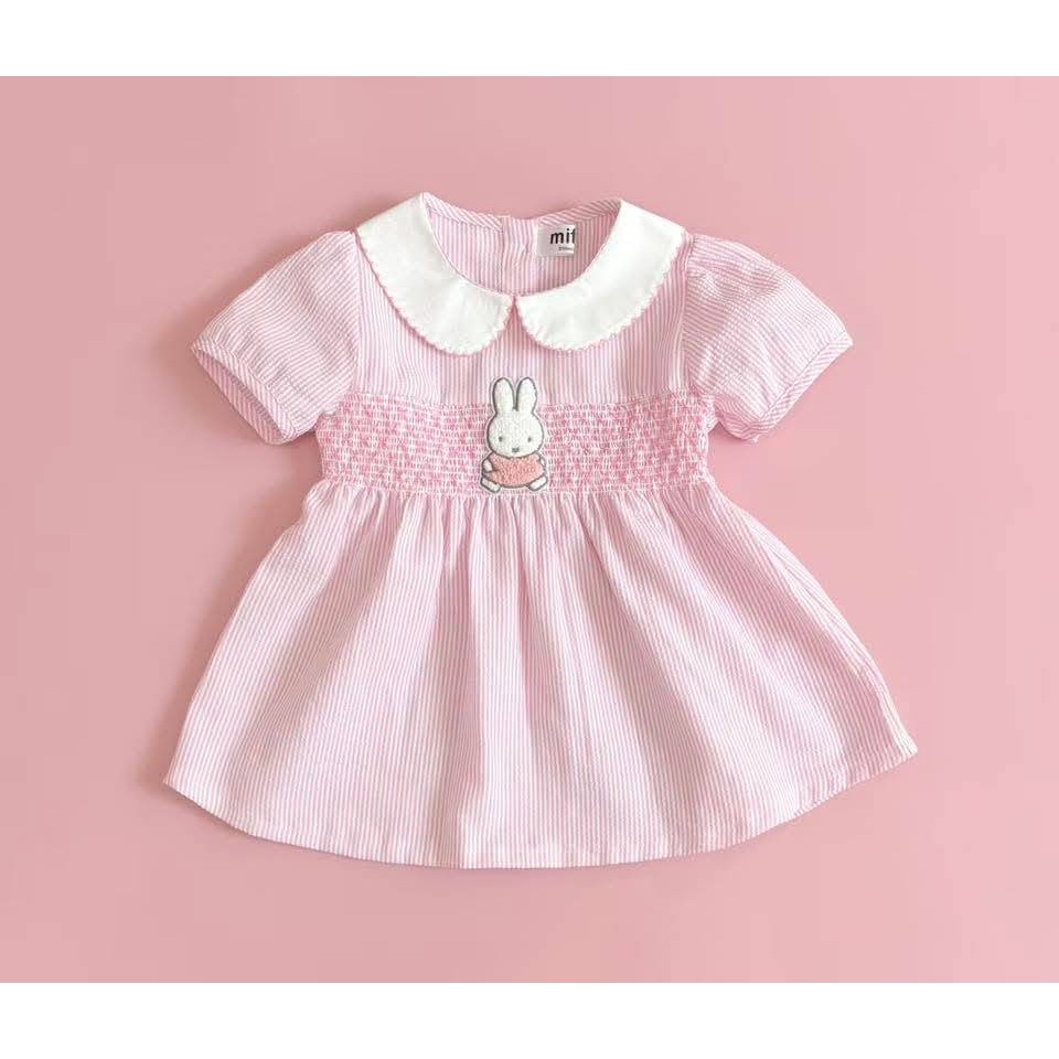 米非粉色牛仔褲套裝/90/100/110/120-細節圖2