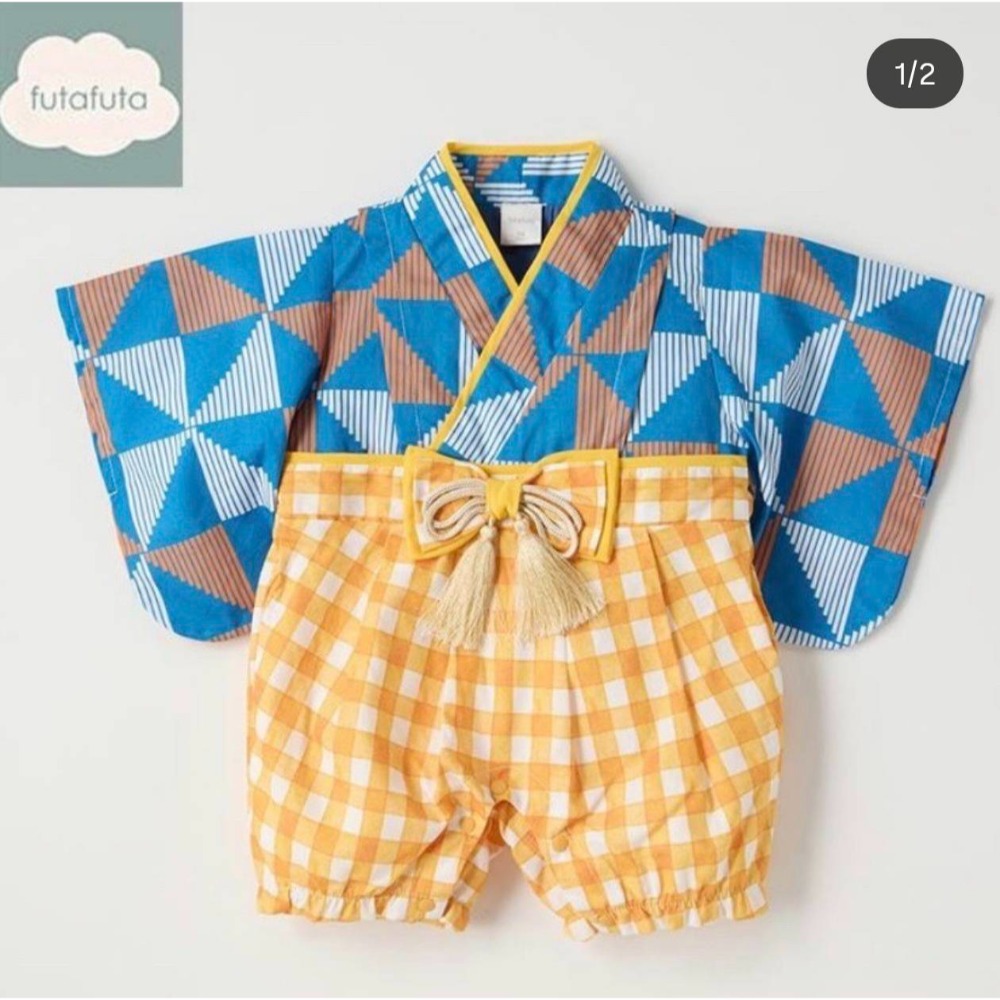 日式和服包屁衣2色/70/80-規格圖4