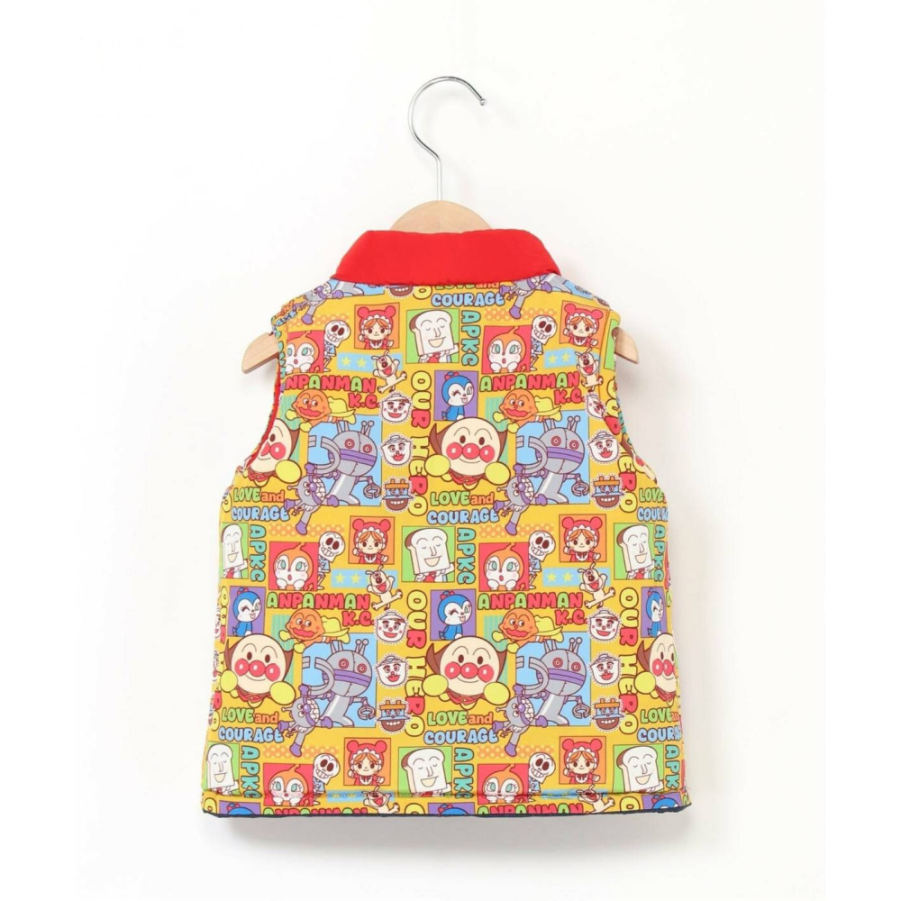 麵包超人雙面穿夾棉背心/90/100/110/120/130-細節圖3