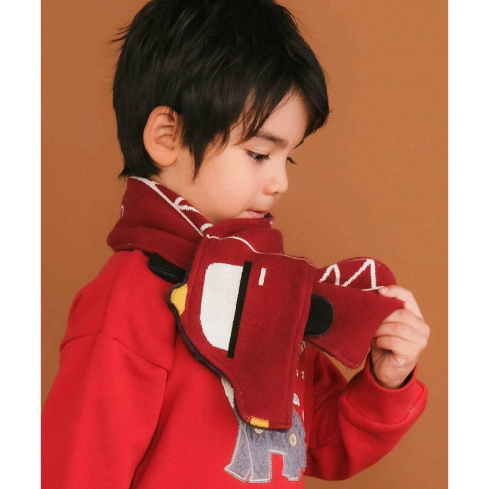 SLAP SLIP列車造型圍巾84*12.5cm-細節圖6