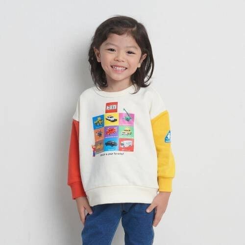 TOMICA多美卡拼接長袖上衣/90/100/110/120-細節圖2